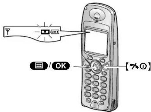 PANASONIC KX-FC245E - Activating TAM/FAX mode - 2