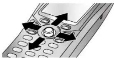 PANASONIC KX-FC245E - Using the joystick - 1