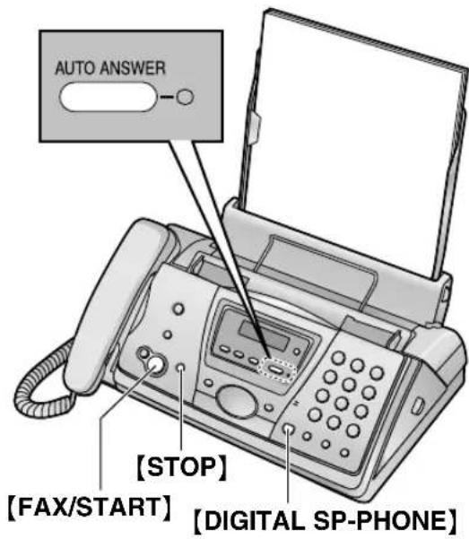 PANASONIC KX-FC245E - Note: - 1