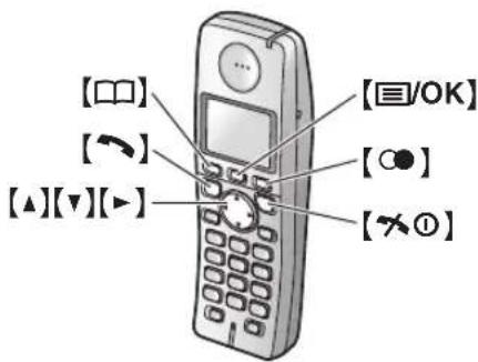 PANASONIC KX-FC226GS - Telefonbuch des schnurlosen Mobilteils - 1