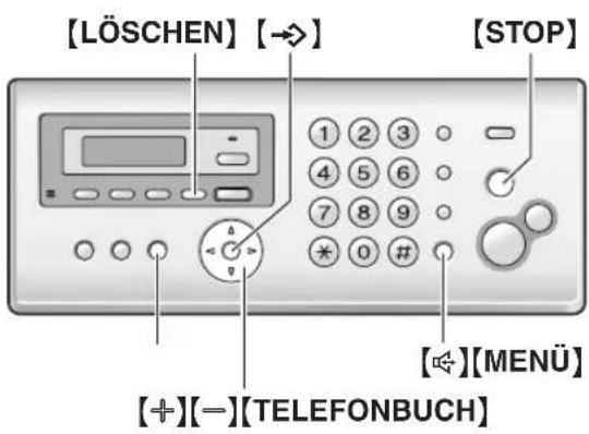 PANASONIC KX-FC226GS - Telefonbuch der Basisstation - 1