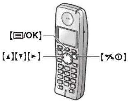 PANASONIC KX-FC225G - Einstellen der Lautstärke des schnurlosen Mobilteils - 1
