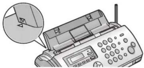 PANASONIC KX-FC225G - Schließen Sie die vordere Abdeckung fest. - 3