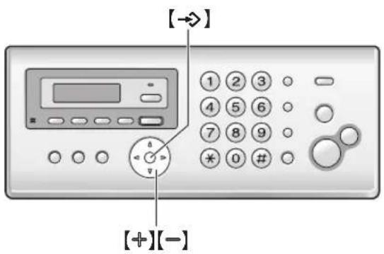 PANASONIC KX-FC225G - Einstellen der Lautstärke des Basisgeräts - 1