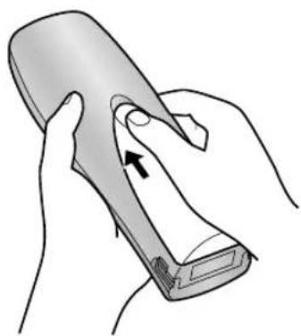 PANASONIC KX-FC195GG - Einsetzen der Akkus - 2