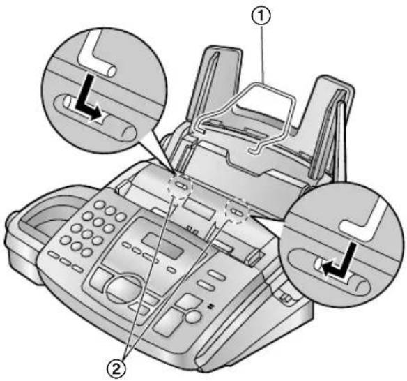 PANASONIC KX-FC195GG - Metallführung für das Aufzeichnungspapier - 1