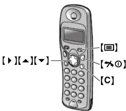PANASONIC KX-FC195GG - Programmierung des Hörers - 1