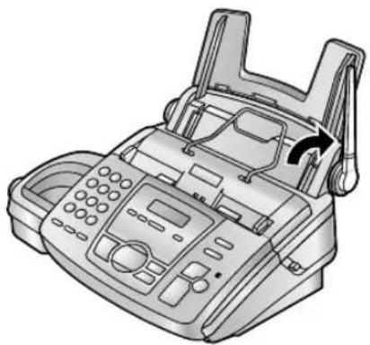 PANASONIC KX-FC195GG - Ausziehen der Antenne - 1