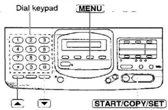 PANASONIC KX-F2780EB - Setting voice guidance (KX-F2780 only) - 2