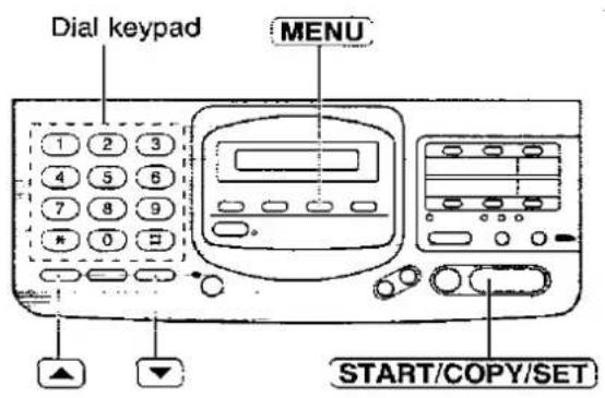 PANASONIC KX-F2780EB - Setting friendly reception - 2