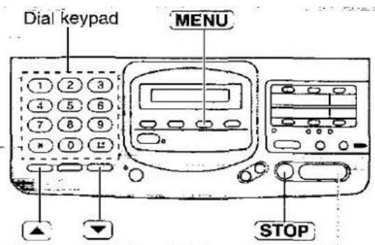 PANASONIC KX-F2780EB - Resetting the advanced features - 1