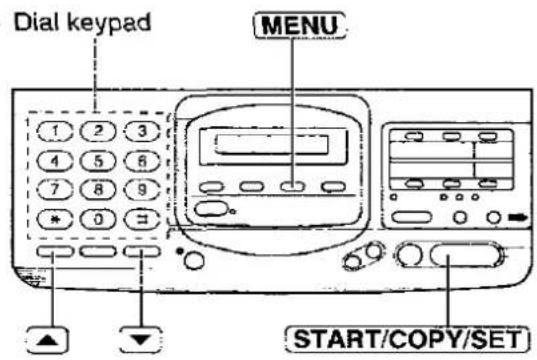 PANASONIC KX-F2780EB - Setting the recording time alert - 2