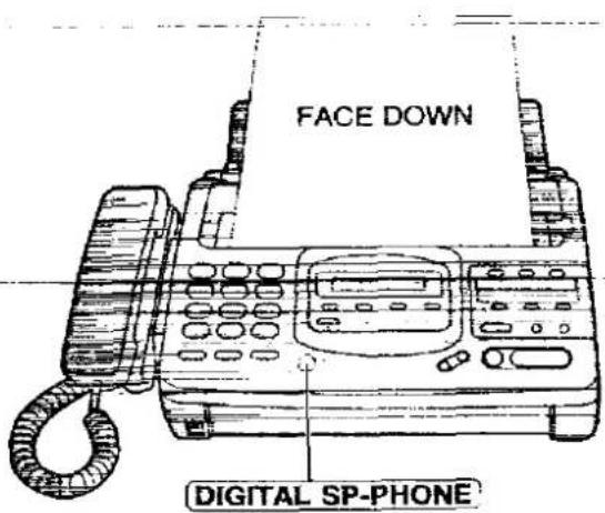 PANASONIC KX-F2780EB - Initiating voice contact - 1