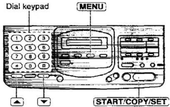 PANASONIC KX-F2780EB - Setting the junk mail prohibitor and ID - 2