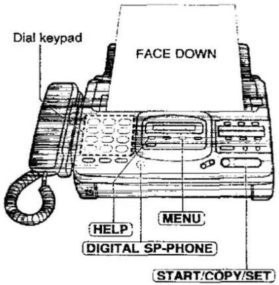 PANASONIC KX-F2780EB - Transmitting documents by following the voice guidance (KX-F2780 only) \_\_\_\_ - 1