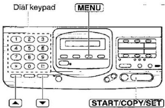 PANASONIC KX-F2780EB - Changing the remote fax activation code - 1