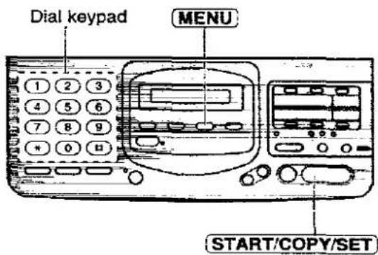 PANASONIC KX-F2780EB - Programming the remote operation ID - 1
