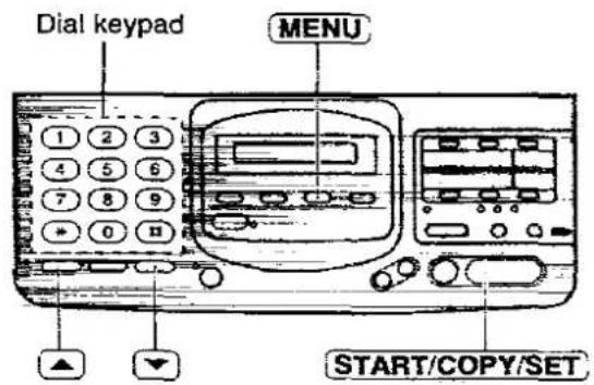PANASONIC KX-F2780EB - Setting the transmission report printing - 1