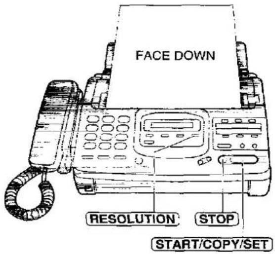 PANASONIC KX-F2780EB - Note: - 1