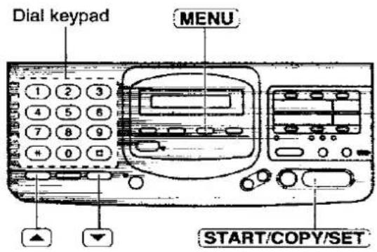 PANASONIC KX-F2780EB - Setting message alert - 2