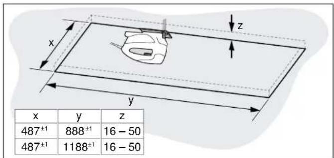 NEFF ICBS258W - Decke vorbereiten - 1