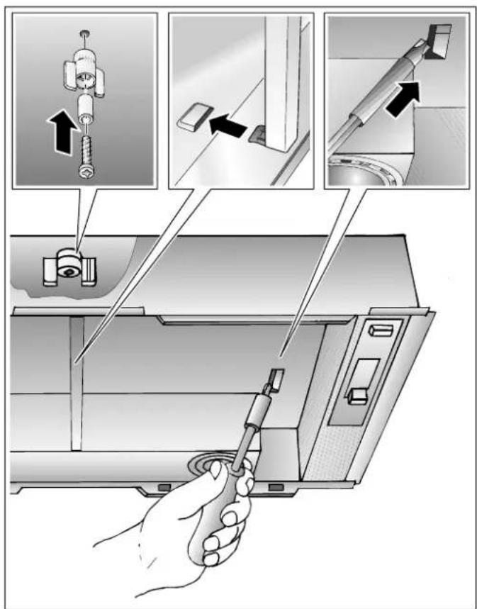 NEFF DBM80A - Aktivkohlefilter einbauen - 1