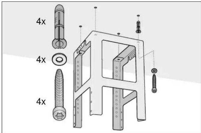 NEFF IBMV965NMC - Oberes Tragegestell montieren - 1