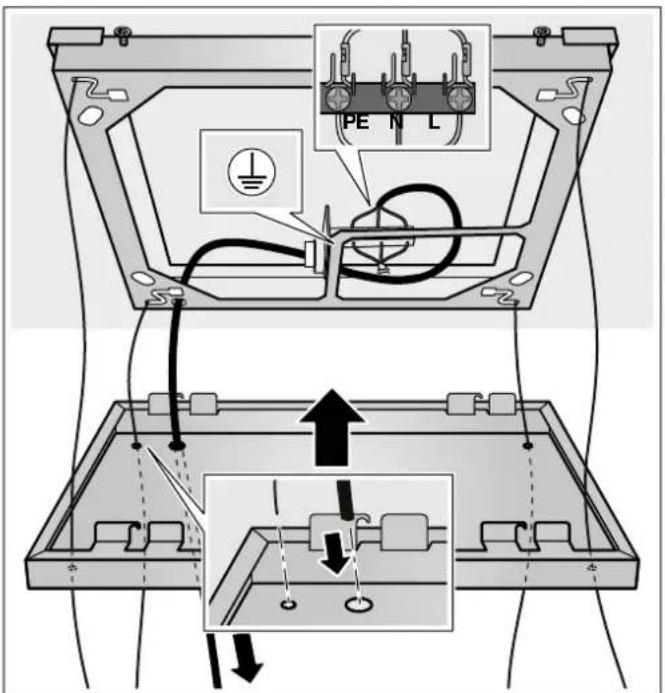 NEFF IKHV382S - Rahmenabdeckung montieren - 1
