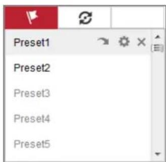 Hikvision DS-2CD4026FWD/P-L - - Calling a Preset: - 1