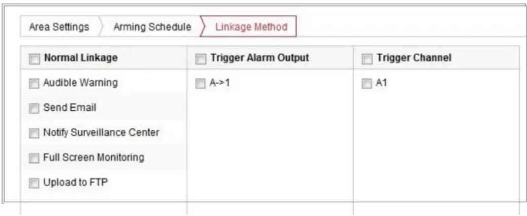 Hikvision HWI-D620H-V - Task 3: Set the Linkage Method for Motion Detection - 1
