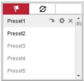 Hikvision HWI-D620H-V - - Setting a Preset: - 1