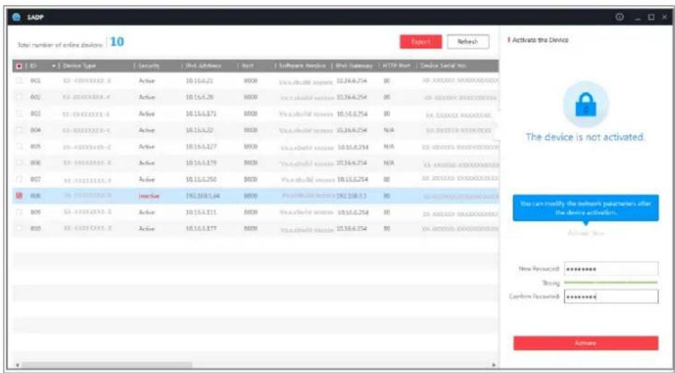 Hikvision DS-2CD6425G0-10 - ◆ Search online devices automatically - 1