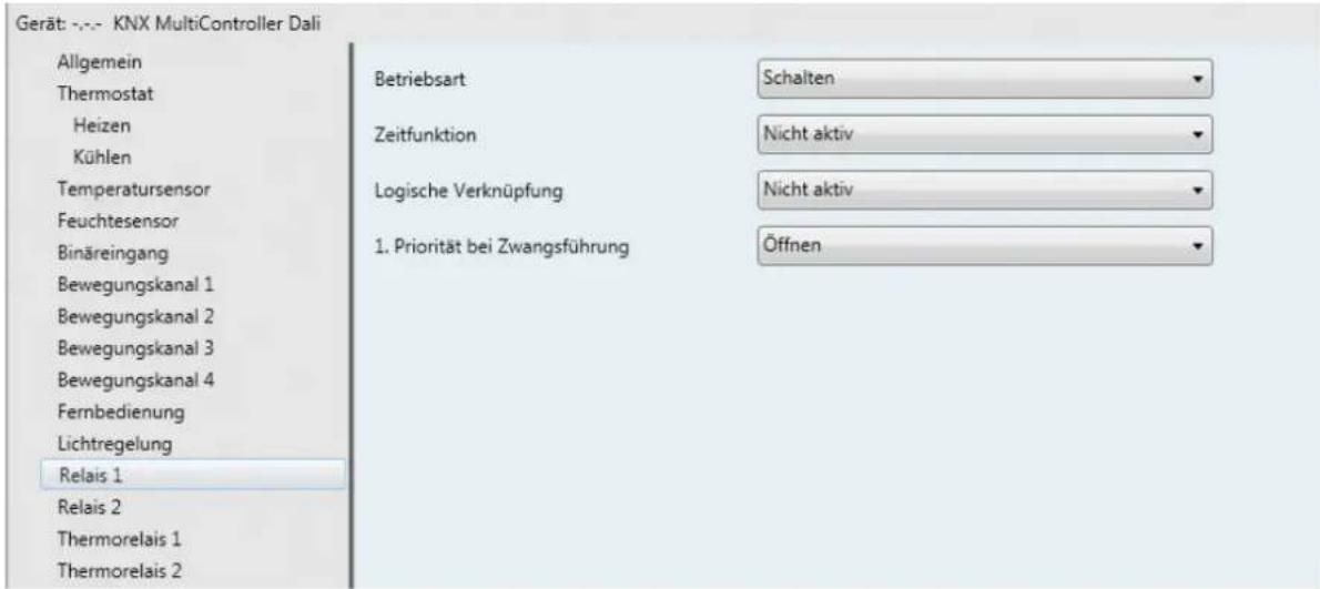 Esylux PD 360i/8 LIN - Zusätzliche Ralaisfunktionen: - 1