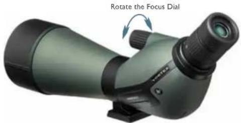 Vortex Diamondback 20-60x80 - Adjust the focus - 1