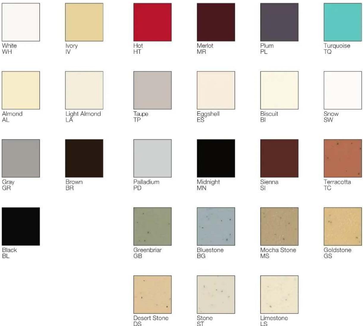 Lutron RRD-W3BRL - Colors and Finishes - 1