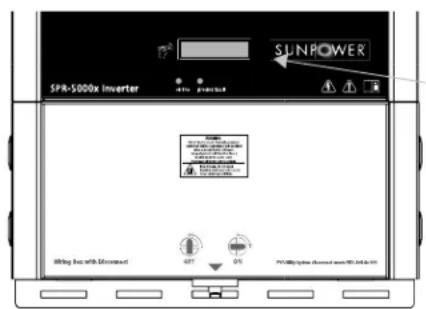 SunPower SPR-2800X - Monitoring the Front Panel Display - 1