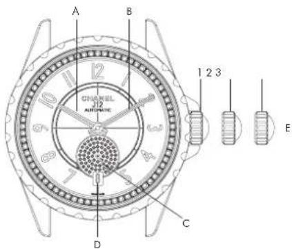 Chanel J12 Diamond Dial - 3/ Adjusting the date - 1
