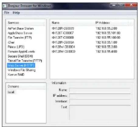 Uniclass HX120R - IP detection - 1