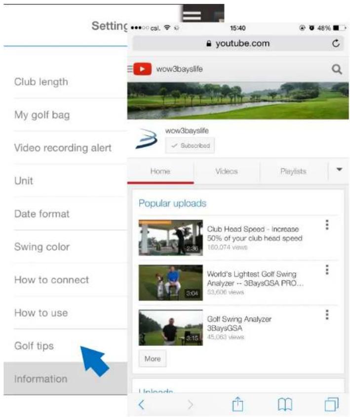 3Bays GSA ZONE - Golf tips - 1