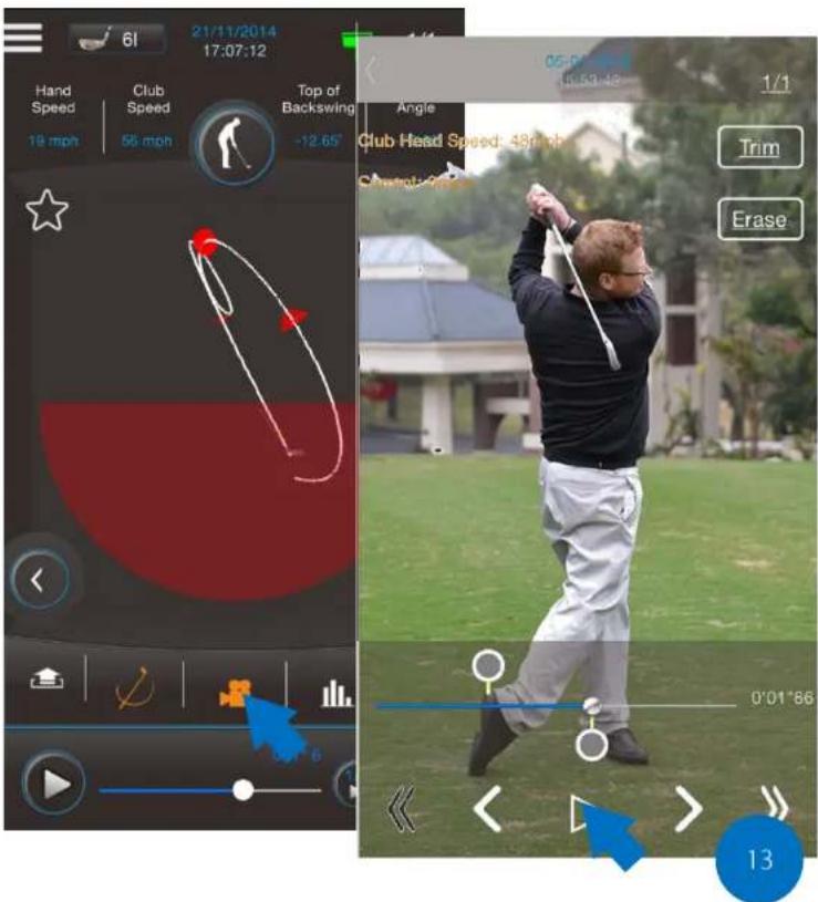 3Bays GSA ZONE - Playback of your swing video - 1