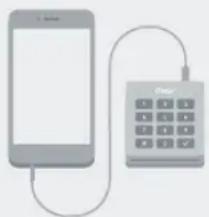 iZettle Lite - Connecting the card reader - 1