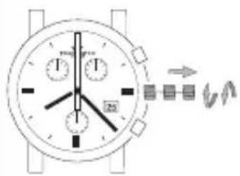 Philip Watch Quartz Swiss Chrono - INSTRUCTIONS - 3