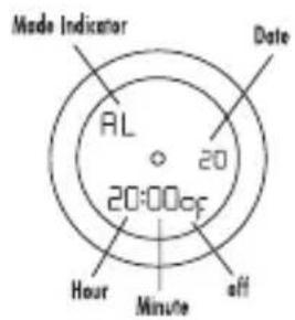 Philip Watch Quartz Date - - ALARM MODE - 2