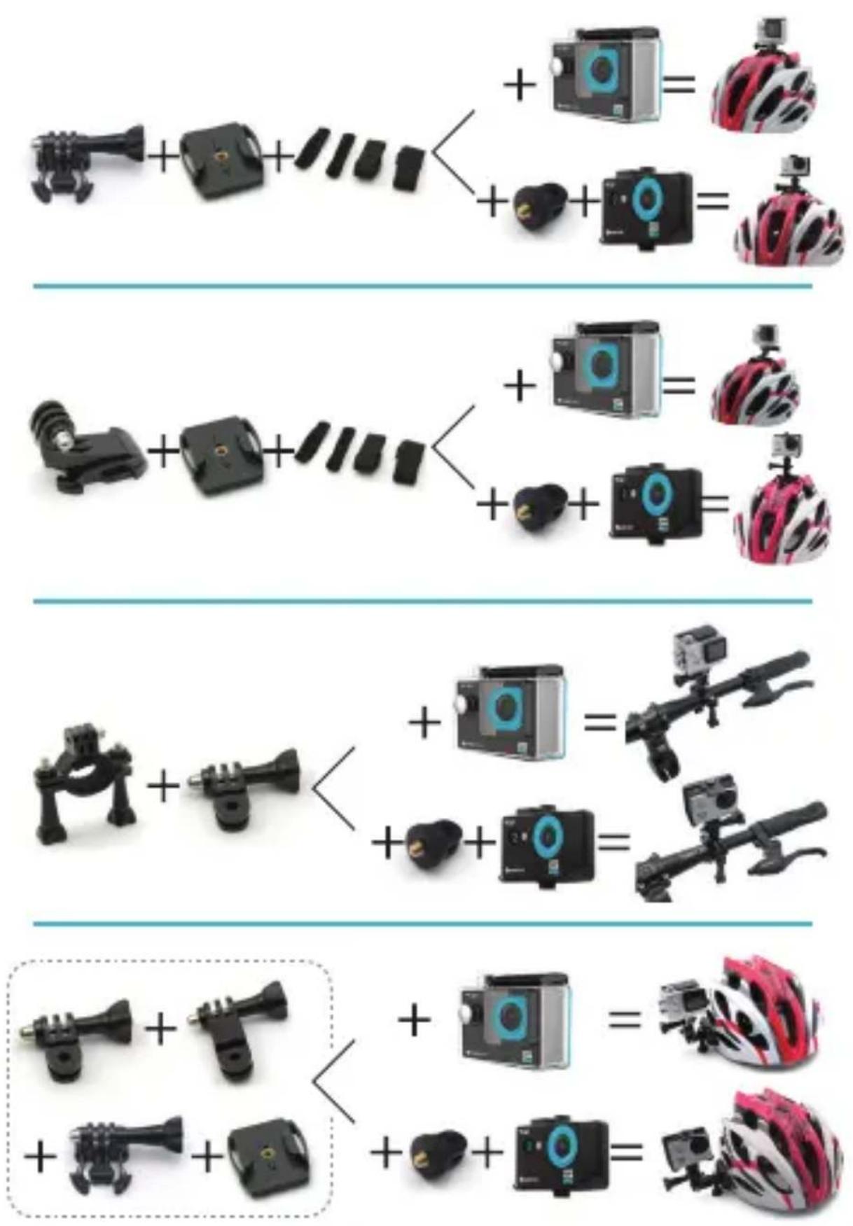 Eurocase Cross Cam Pro - MOUNTING YOUR CAMERA - 2