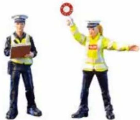 tiptoi Mini Spielwelt Polizei - Die Spielfiguren - 1
