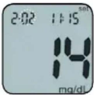 IME-DC IDia - x Drücken der Set-Taste: - 1
