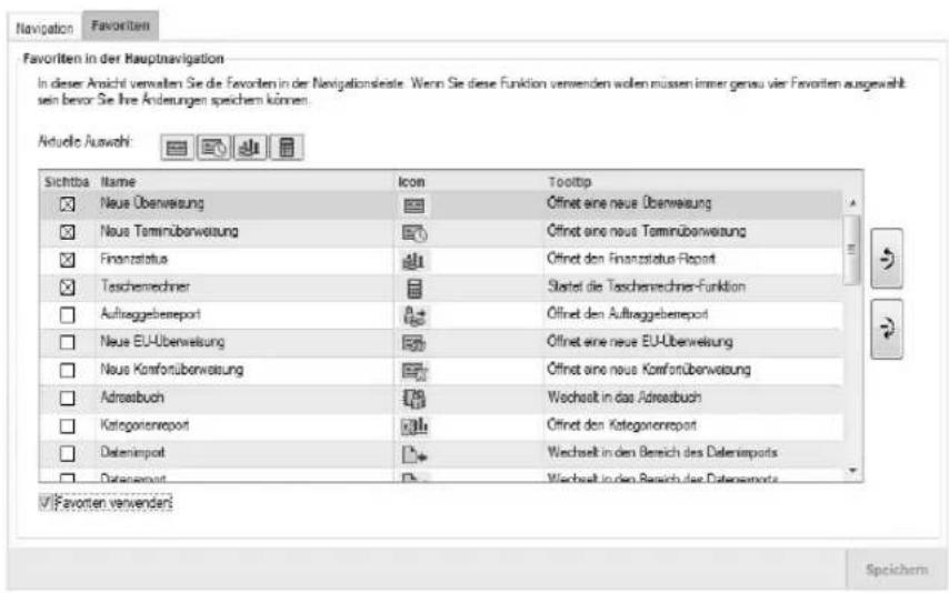 StarMoney Plus - Favoriten - 1