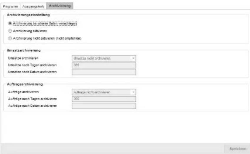 StarMoney Plus - Archivierung - 1