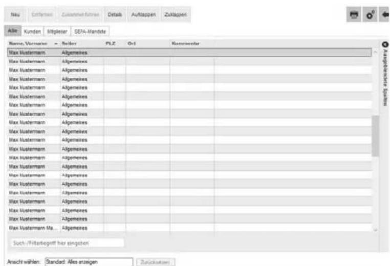 StarMoney Business 7.0 - Adressen neu erfassen oder vorhandene ändern - 2
