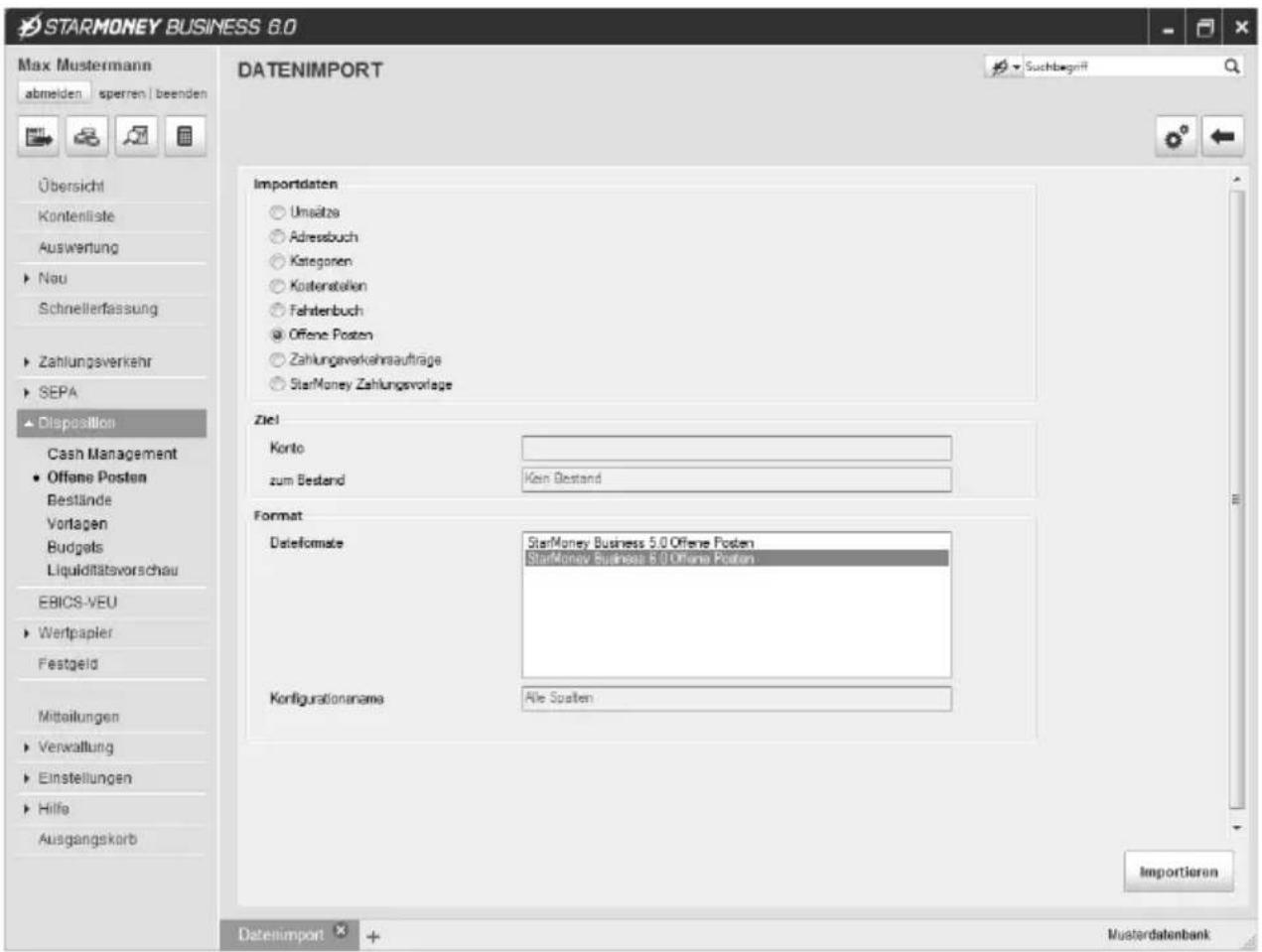 StarMoney Business 6.0 PlusPaket - Import - 1